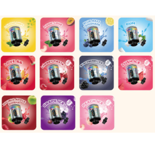 OKI Shisha 120000 Puffs 50W 60ml Huge Vapor in Dubai
