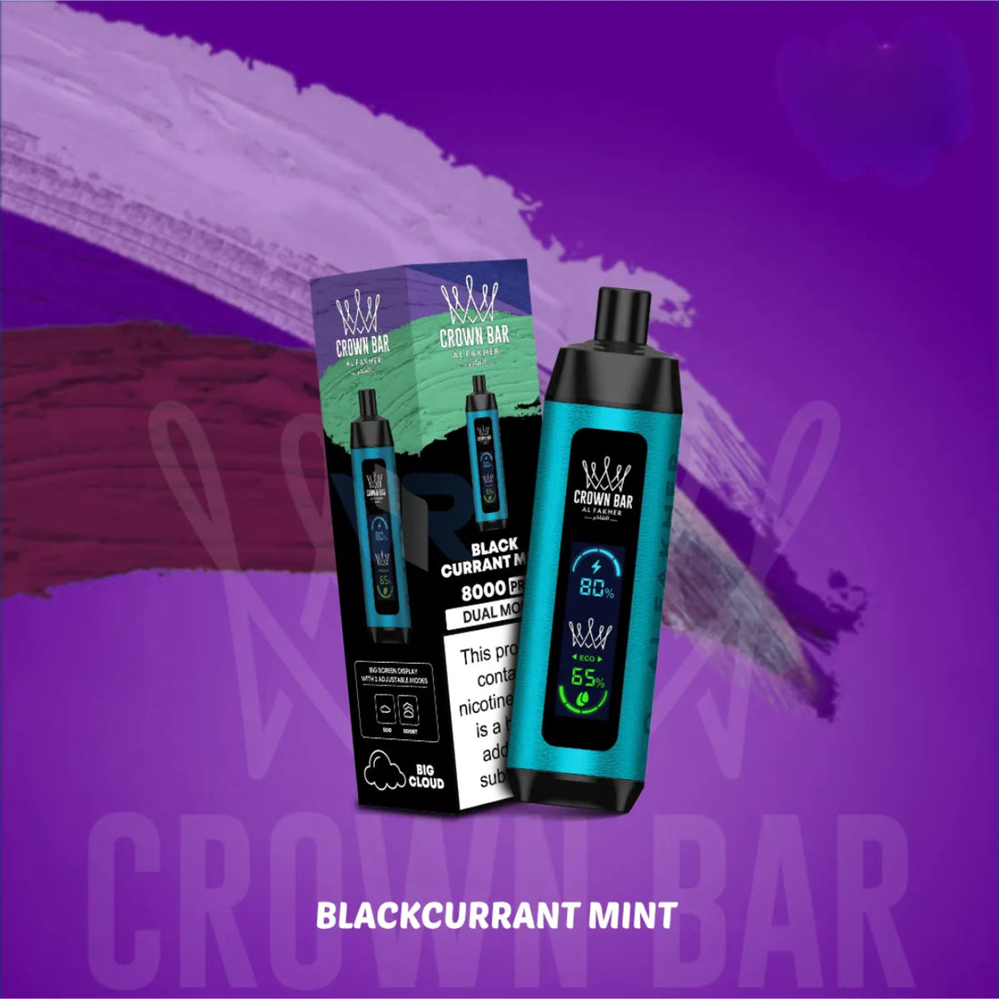 Al Fakher Crown Bar 8000 Puffs (Dual Mode) Disposable Vape