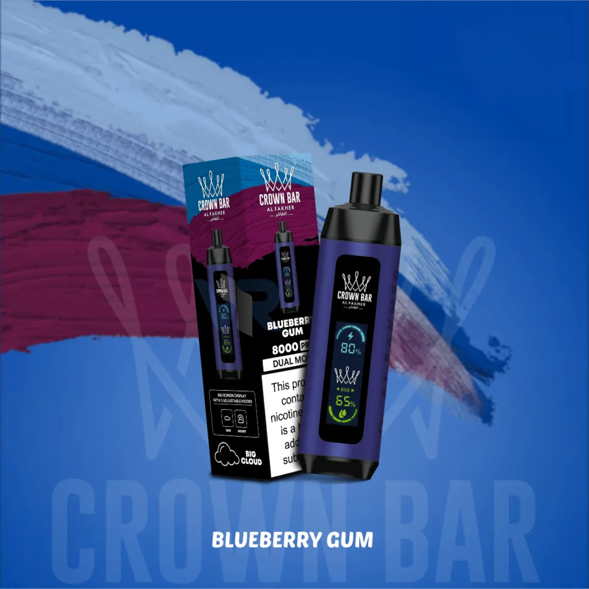 Al Fakher Crown Bar 8000 Puffs (Dual Mode) Disposable Vape