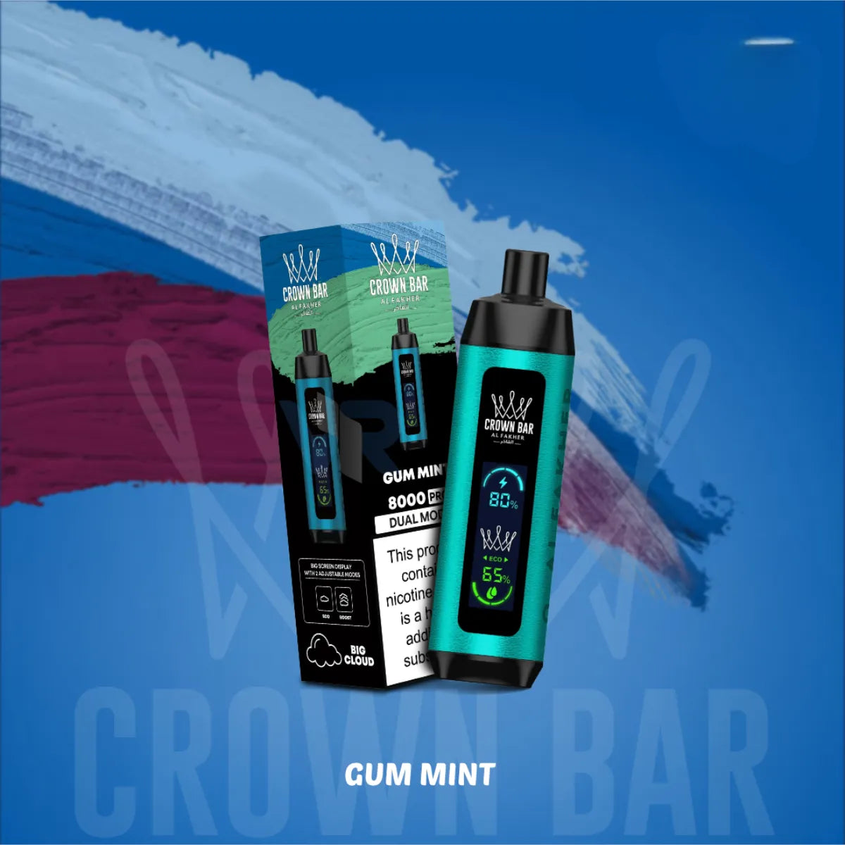 Al Fakher Crown Bar 8000 Puffs (Dual Mode) Disposable Vape