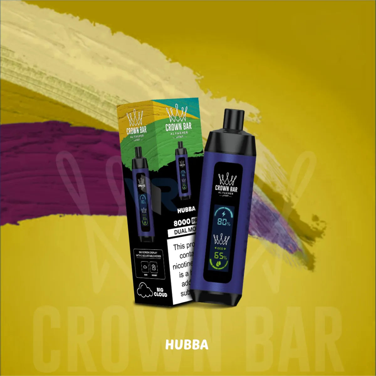 Al Fakher Crown Bar 8000 Puffs (Dual Mode) Disposable Vape