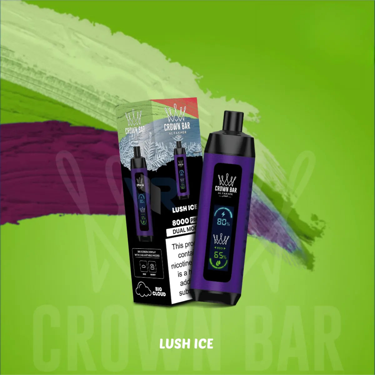 Al Fakher Crown Bar 8000 Puffs (Dual Mode) Disposable Vape