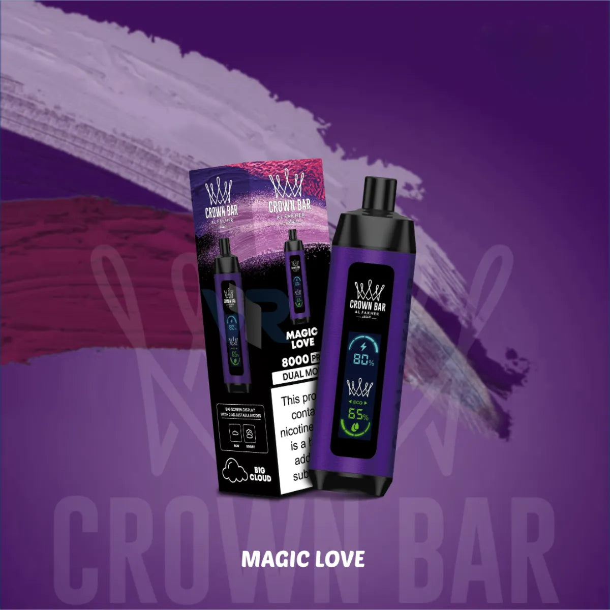 Al Fakher Crown Bar 8000 Puffs (Dual Mode) Disposable Vape