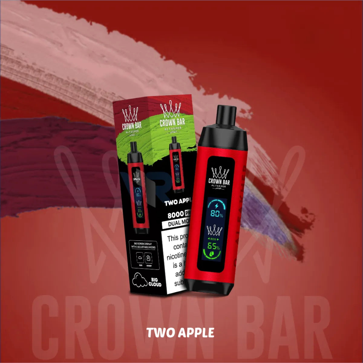 Al Fakher Crown Bar 8000 Puffs (Dual Mode) Disposable Vape