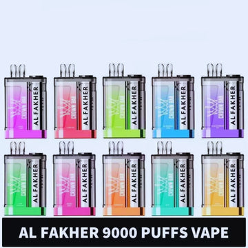 AL FAKHER Crystal 9000 Puffs Disposable Vape In Dubai