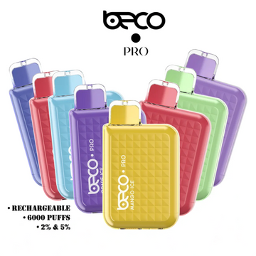 BECO Pro 6000 Puffs Disposable Vape in Dubai