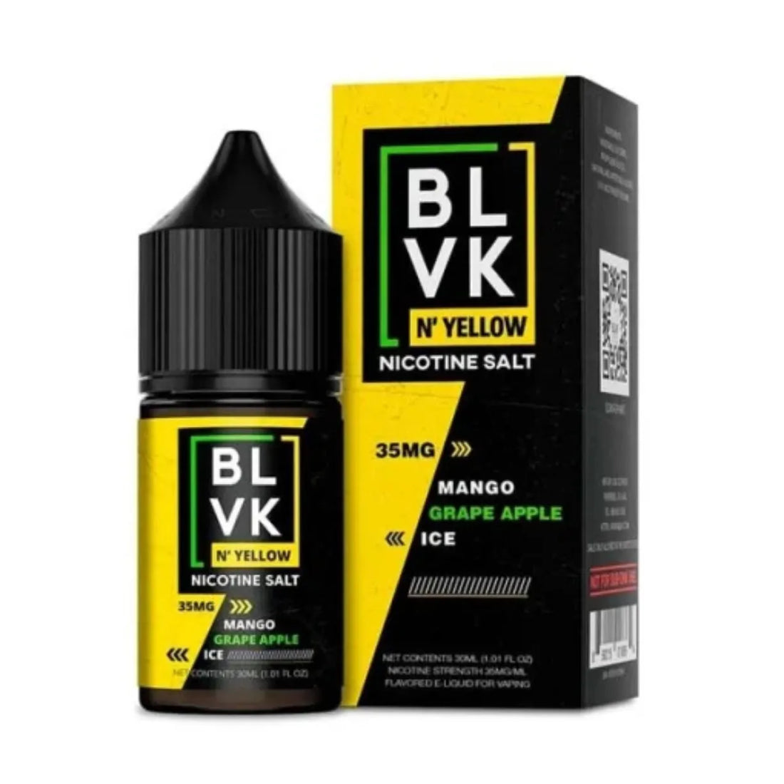 BLVK SALTNIC E-LIQUID 35MG & 50MG Buy from Dubai