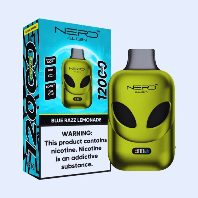 Nerd Alien 12000 Disposable
