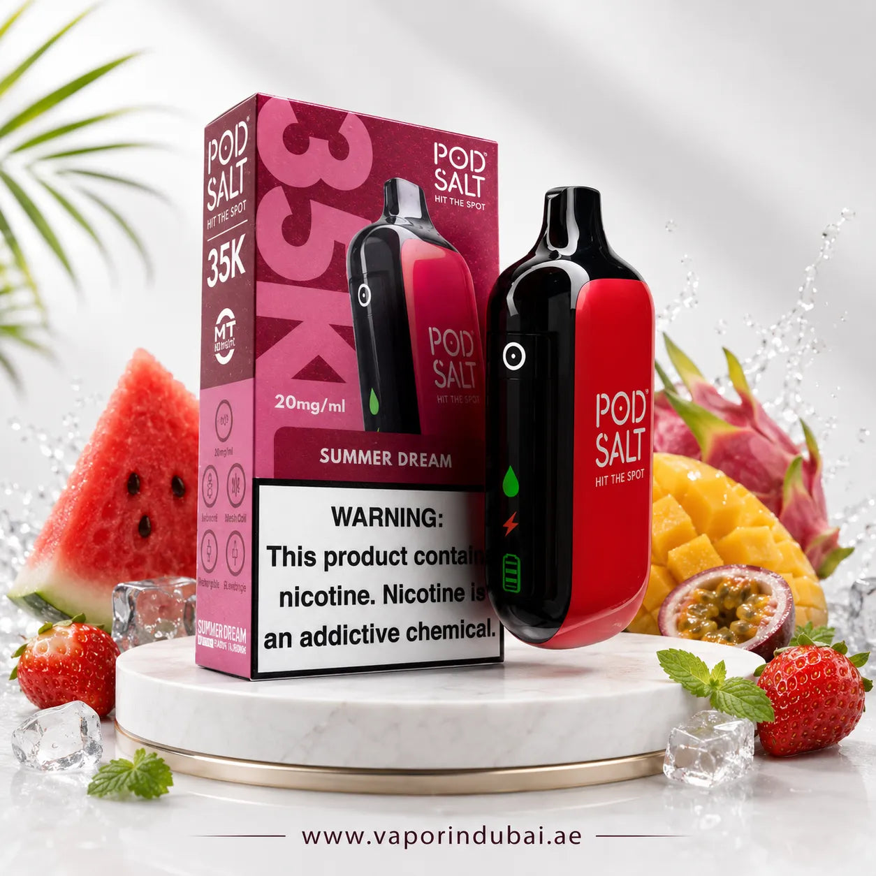 Pod Salt 35K Puffs Disposable