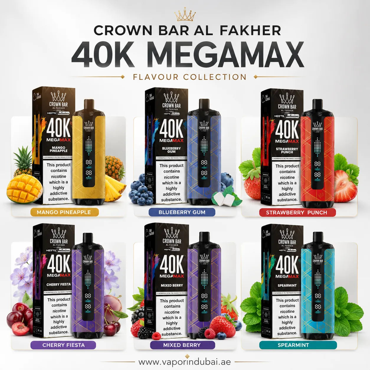 Al Fakher 40k Mega Max 6mg Disposable Vape