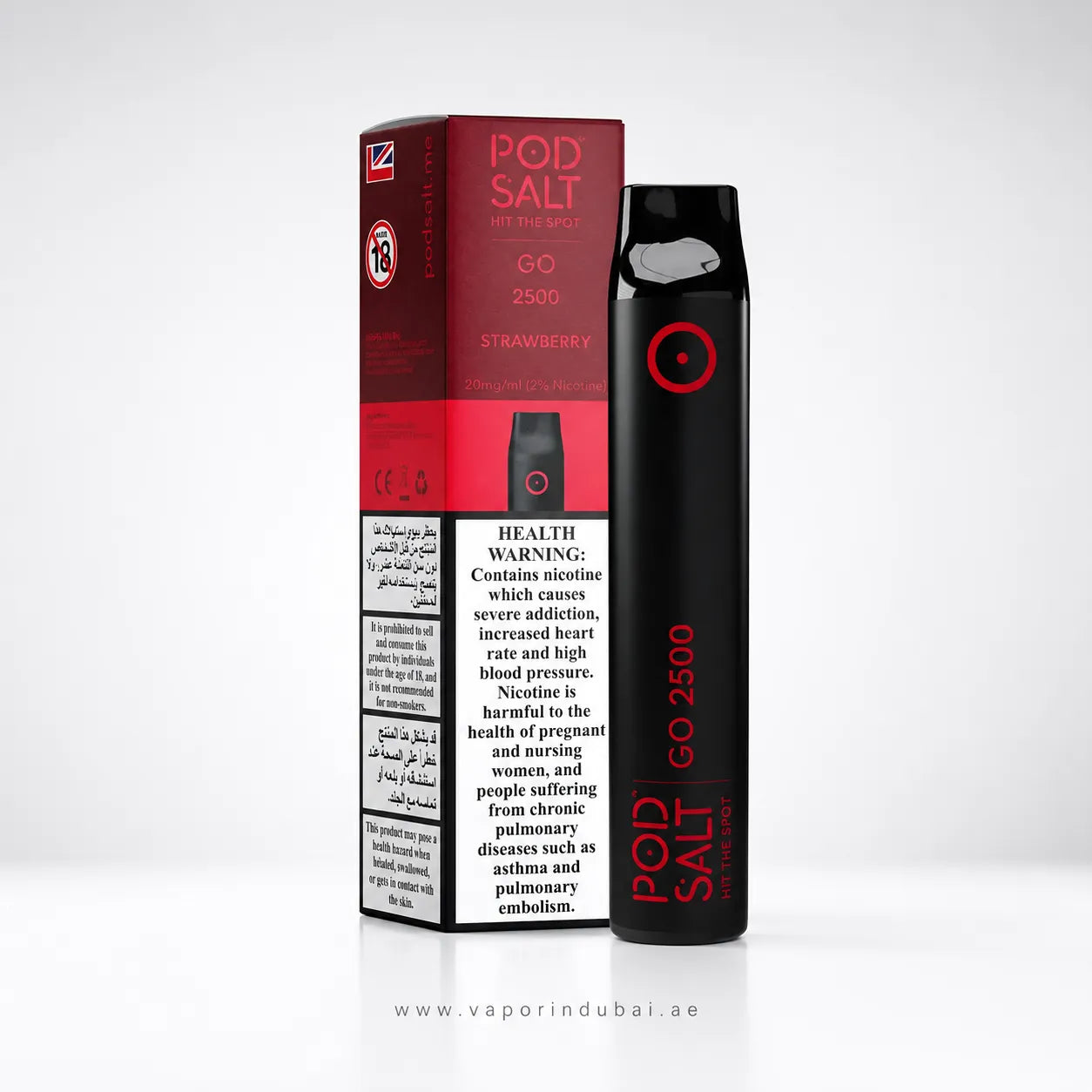 Pod Salt Go 2500 Puffs