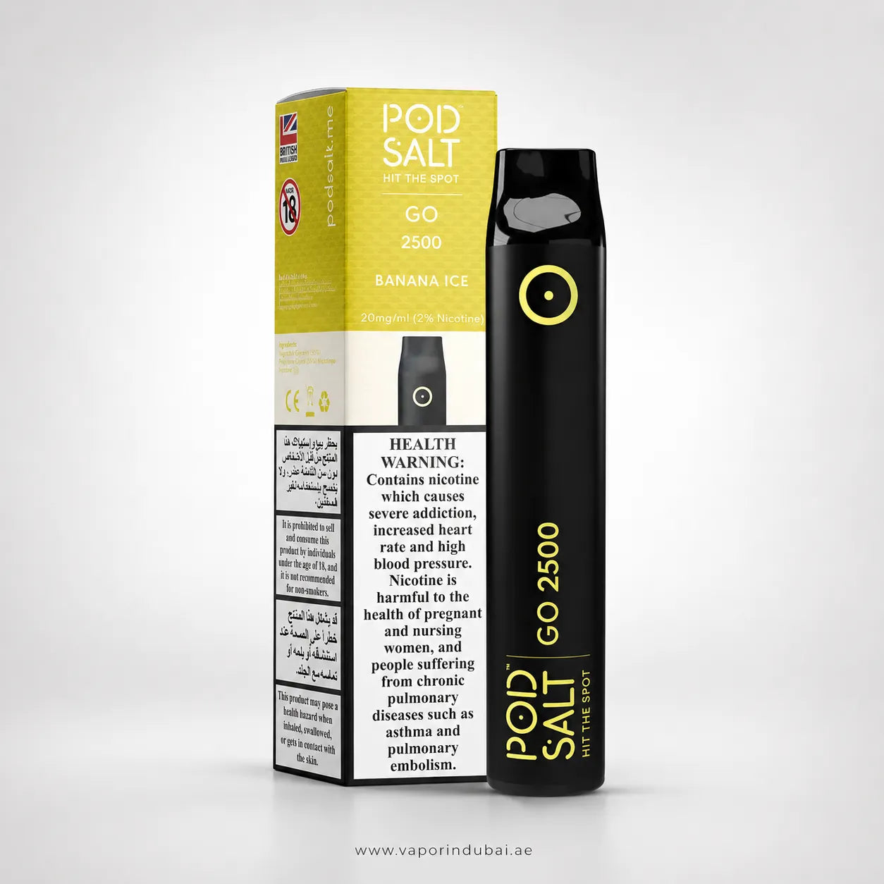 Pod Salt Go 2500 Puffs