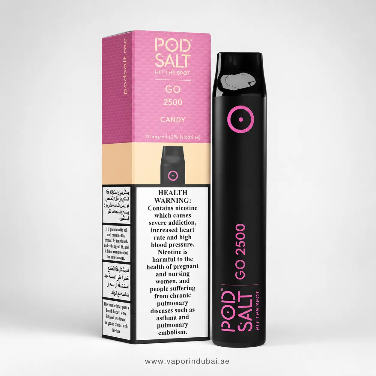 Pod Salt Go 2500 Puffs