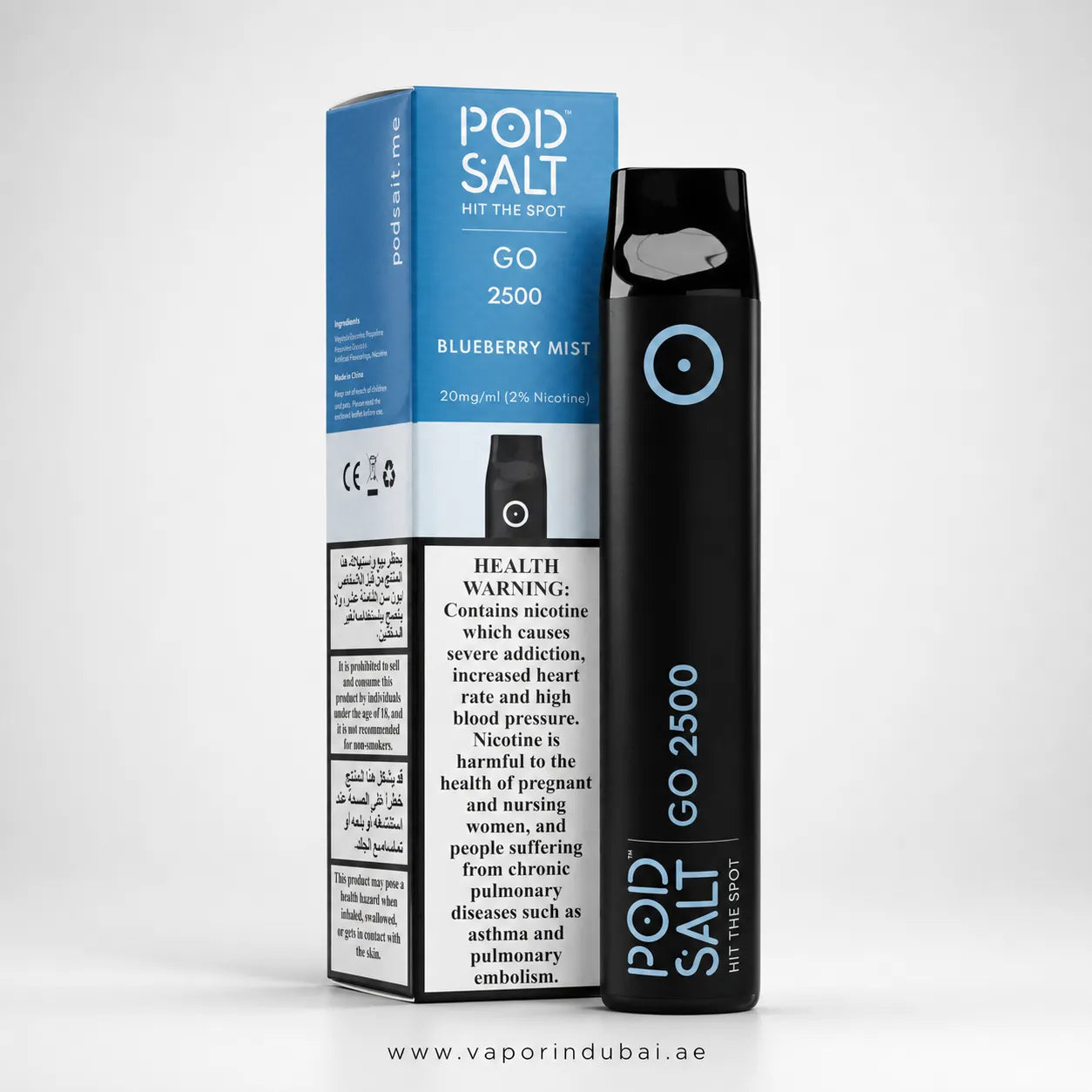 Pod Salt Go 2500 Puffs