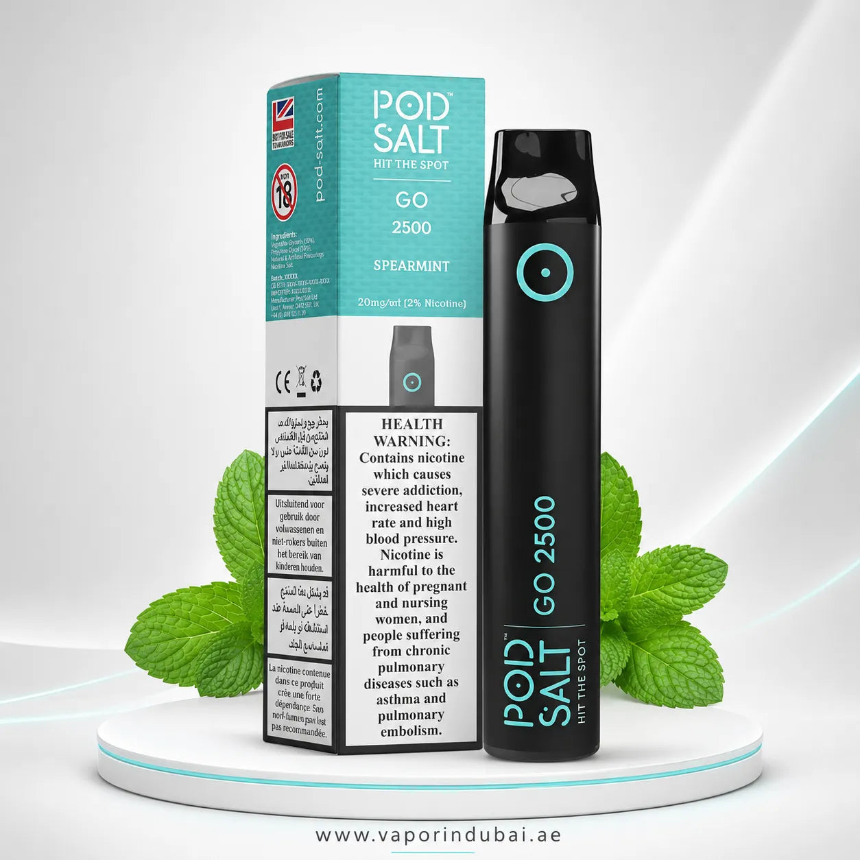 Pod Salt Go 2500 Puffs
