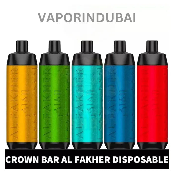 Buy AL FAKHER CROWN BAR 8000 PUFFS 50M in Uae