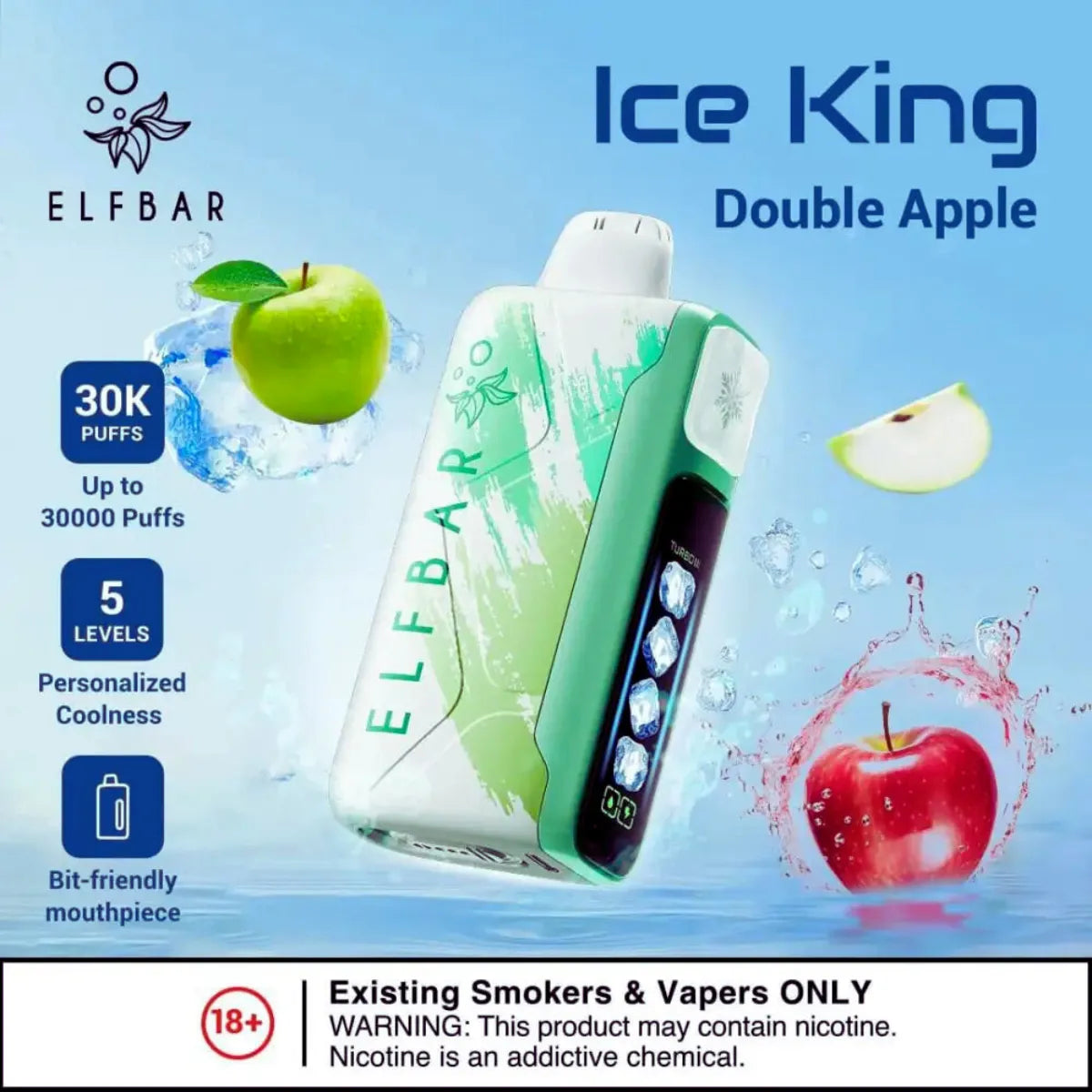 Elf Bar Ice King 30000 Puffs Disposable Vape