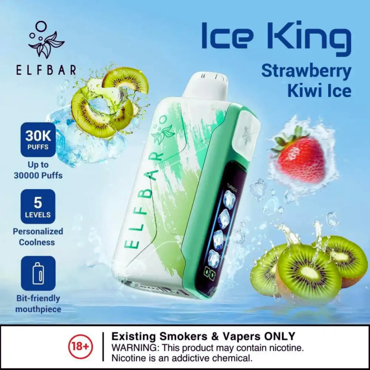 Elf Bar Ice King 30000 Puffs Disposable Vape
