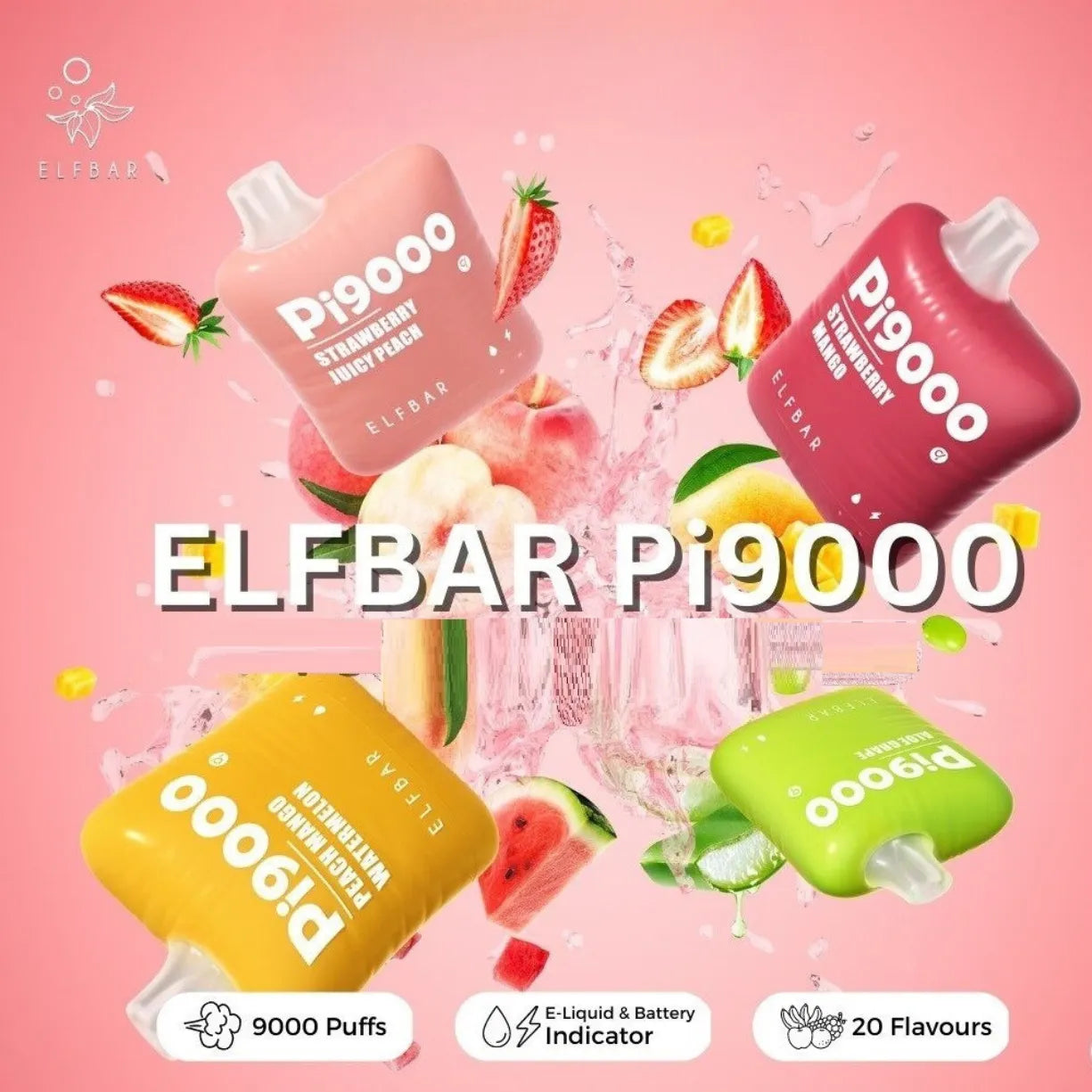 Elf Bar Pi9000 Puffs Best Disposable Vape