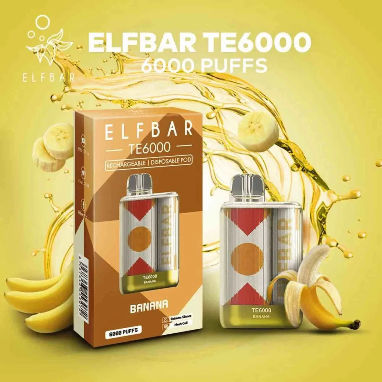 Elf Bar TE6000 US Version Best Disposable Vape In Dubai