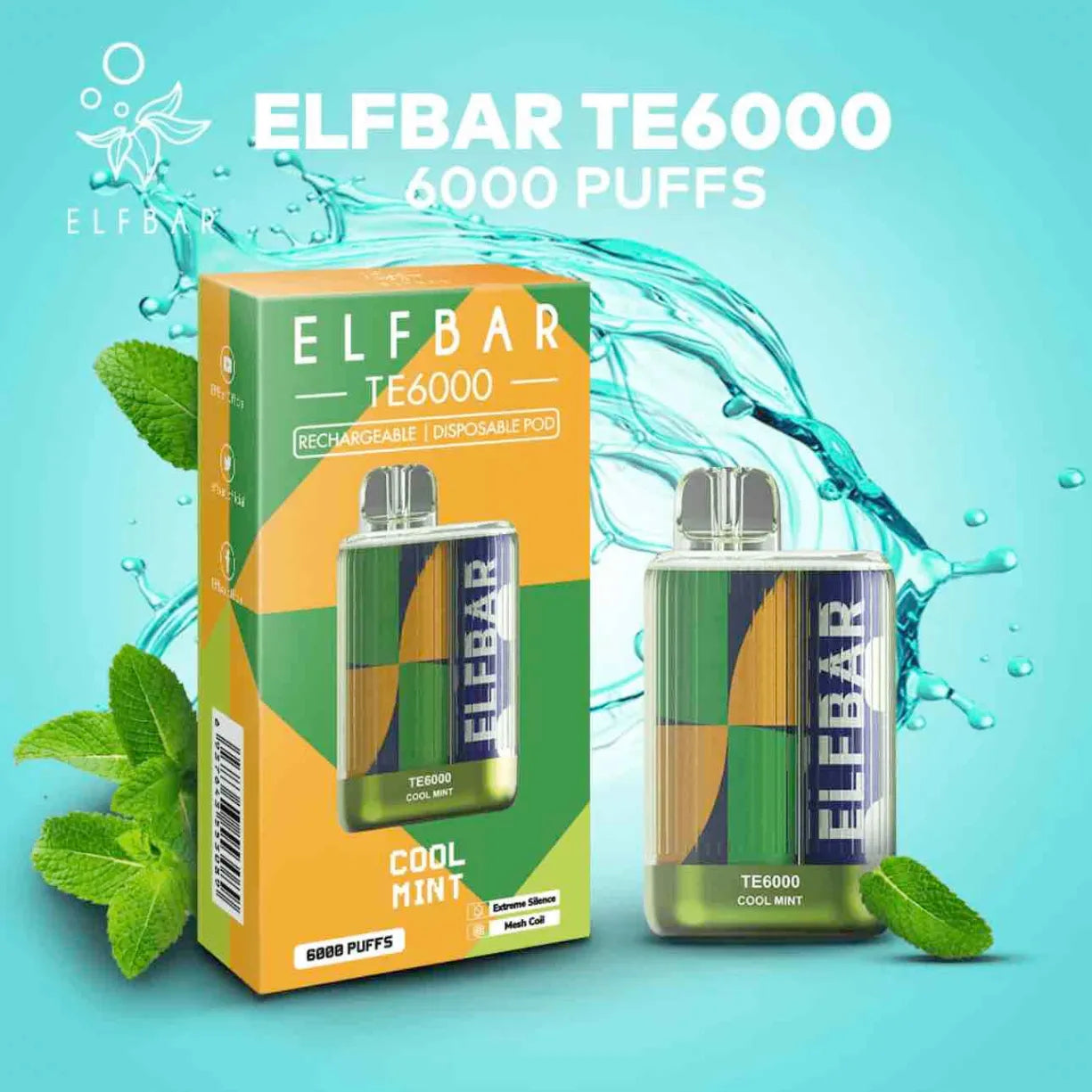 Elf Bar TE6000 US Version Best Disposable Vape In Dubai