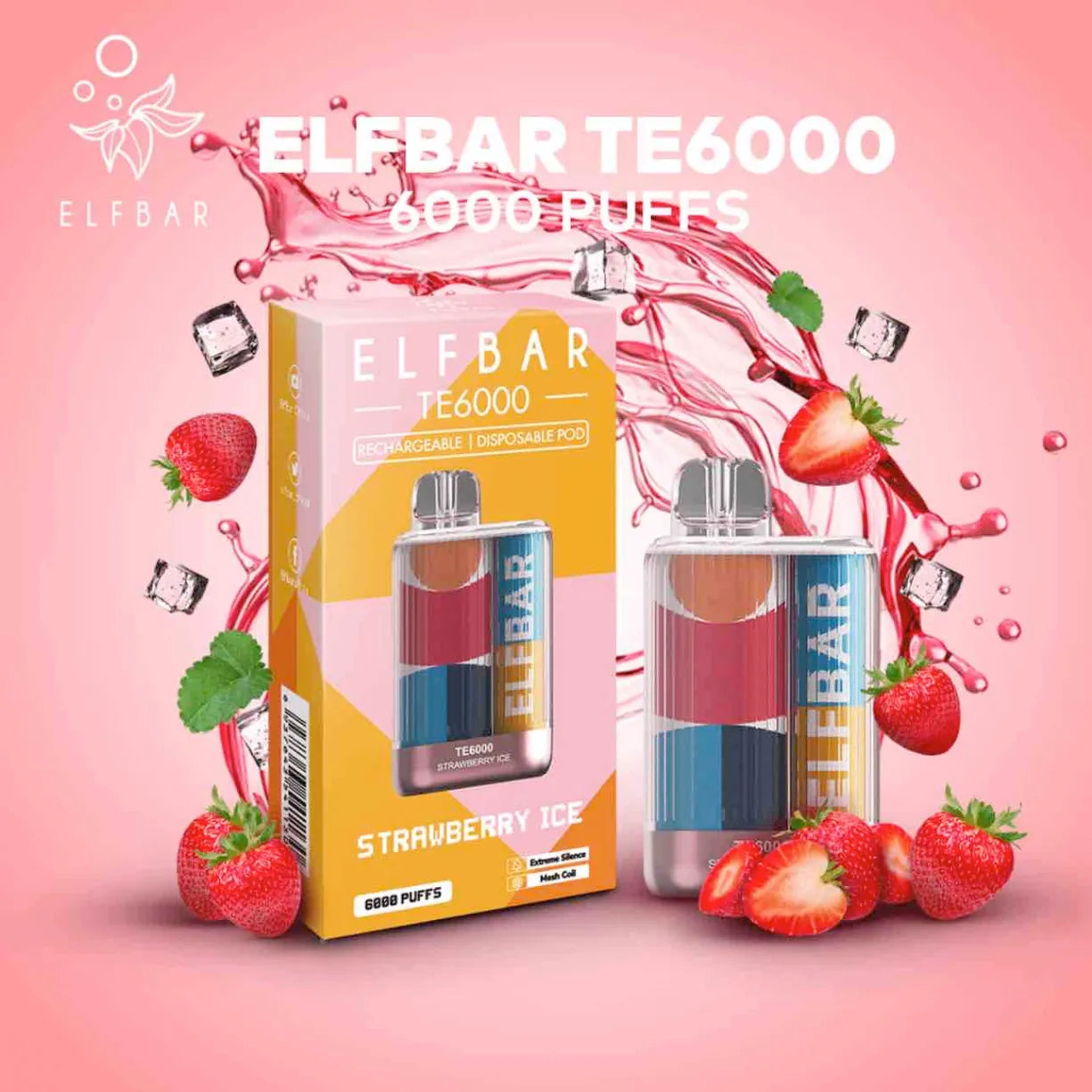 Elf Bar TE6000 US Version Best Disposable Vape In Dubai