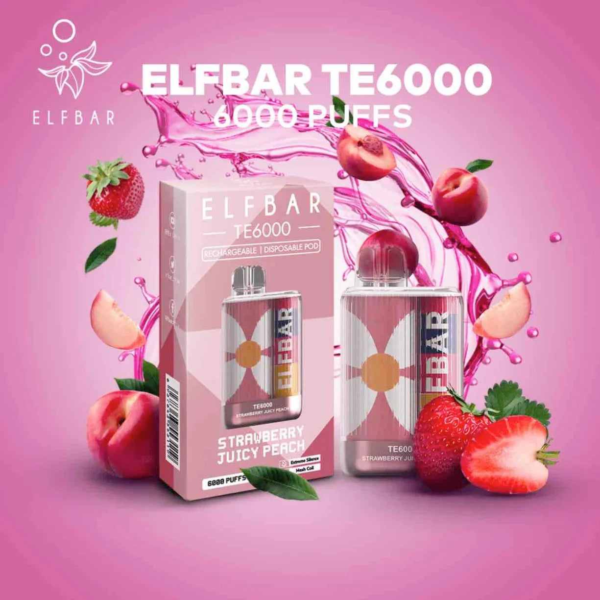 Elf Bar TE6000 US Version Best Disposable Vape In Dubai