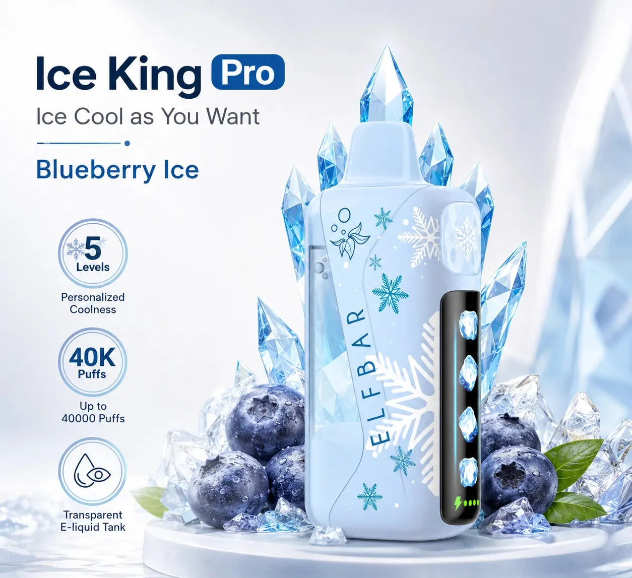 Elfbar Ice King Pro 40000 Puffs