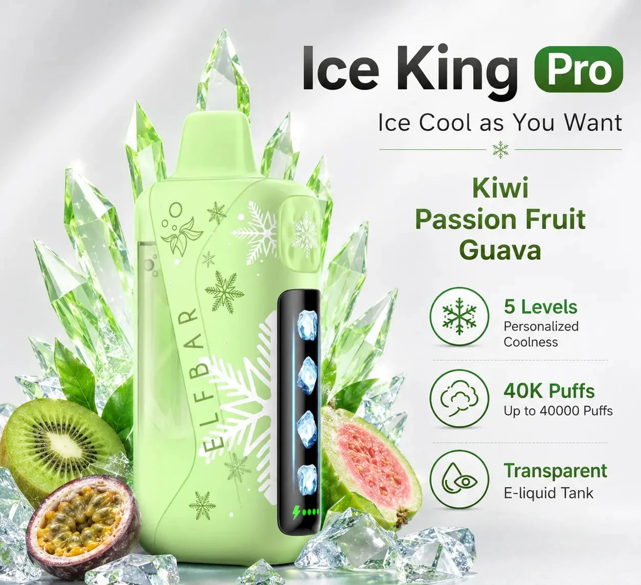 Elfbar Ice King Pro 40000 Puffs