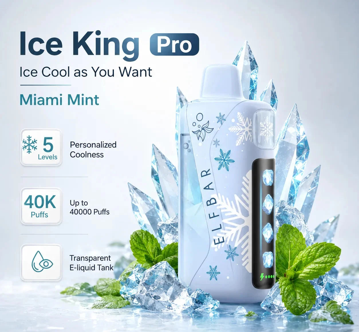 Elfbar Ice King Pro 40000 Puffs