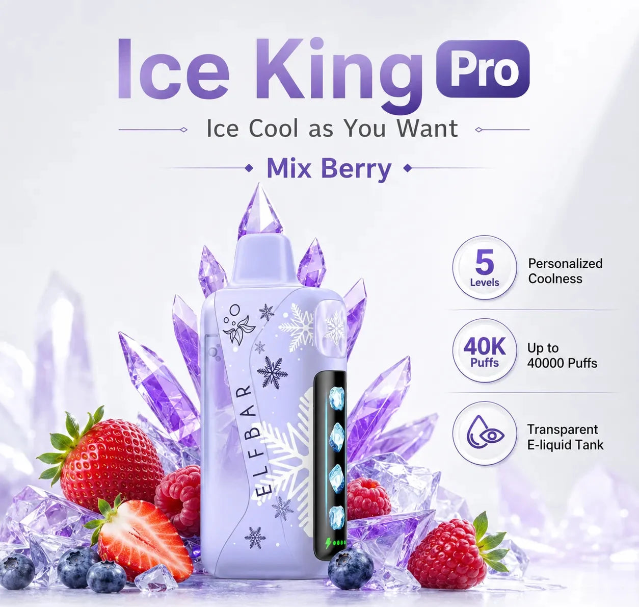Elfbar Ice King Pro 40000 Puffs