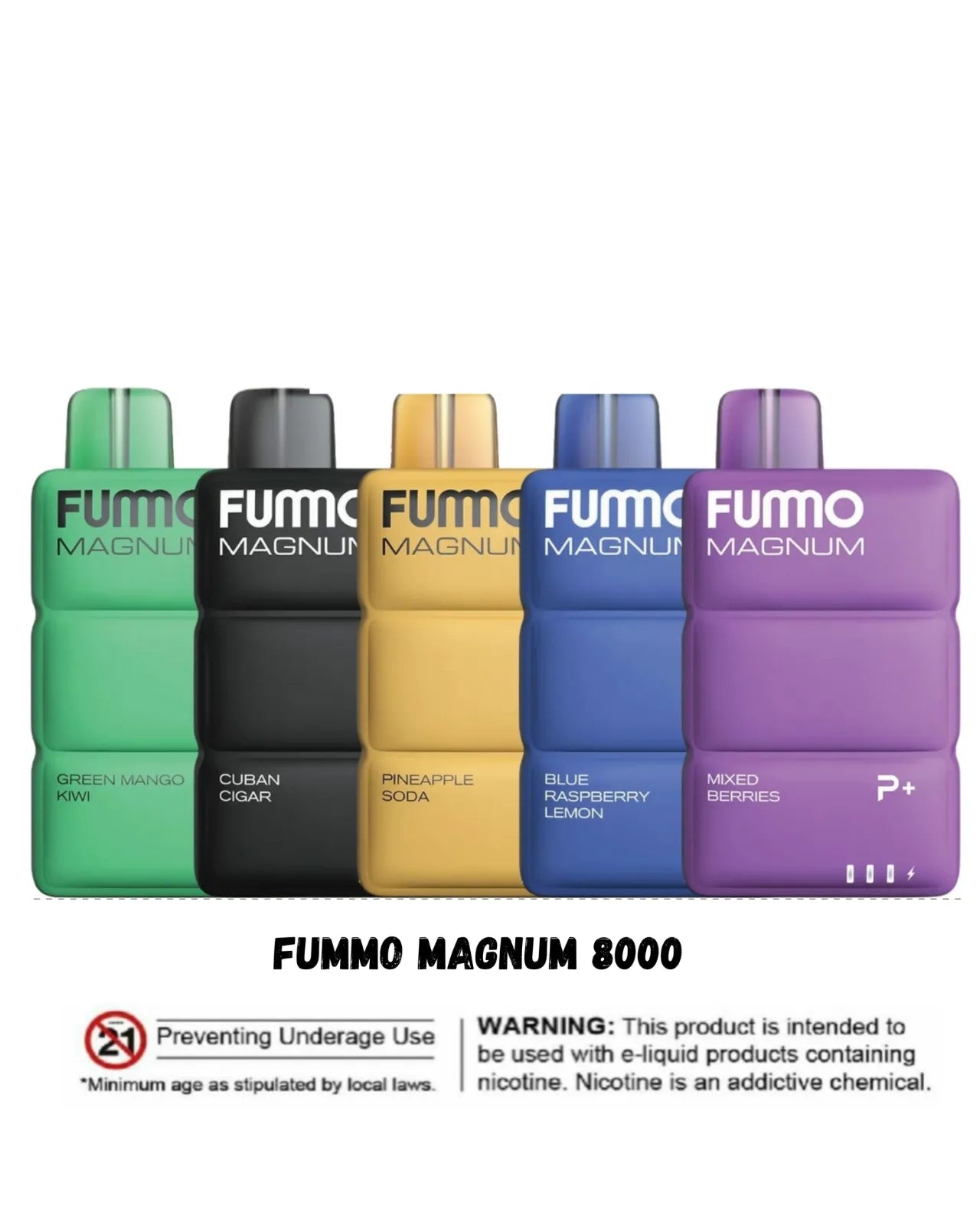 FUMMO MAGNUM 8000 puffs disposable vape
