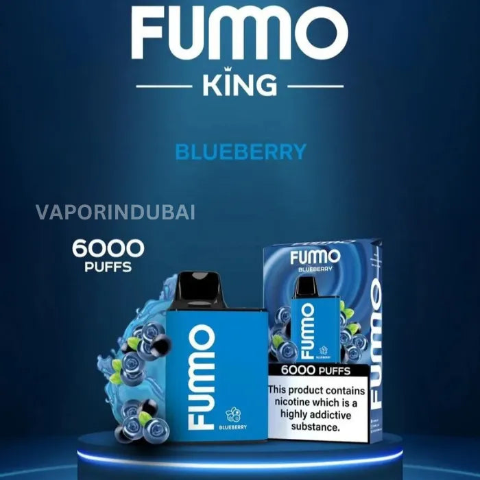 FUMO KING 6000 PUFFS DISPOSABLE VAPE IN DUBAI