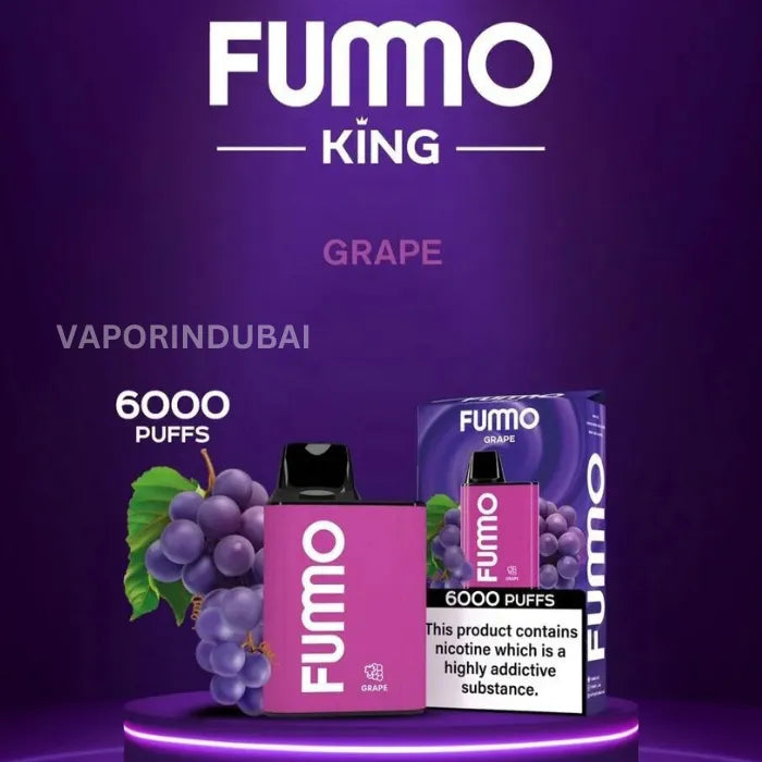 FUMO KING 6000 PUFFS DISPOSABLE VAPE IN DUBAI