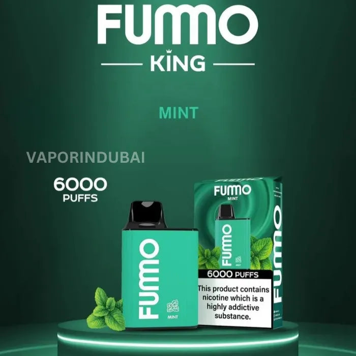 FUMO KING 6000 PUFFS DISPOSABLE VAPE IN DUBAI