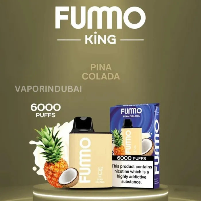 FUMO KING 6000 PUFFS DISPOSABLE VAPE IN DUBAI