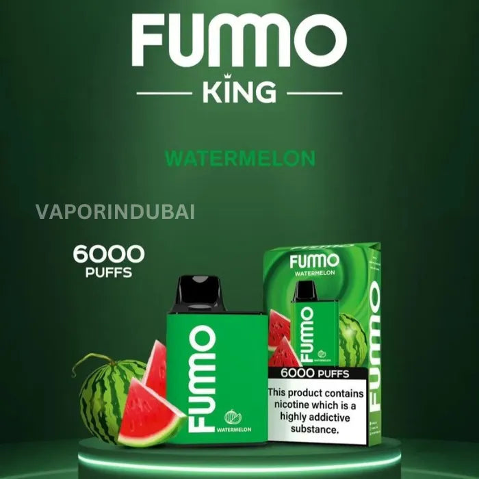 FUMO KING 6000 PUFFS DISPOSABLE VAPE IN DUBAI