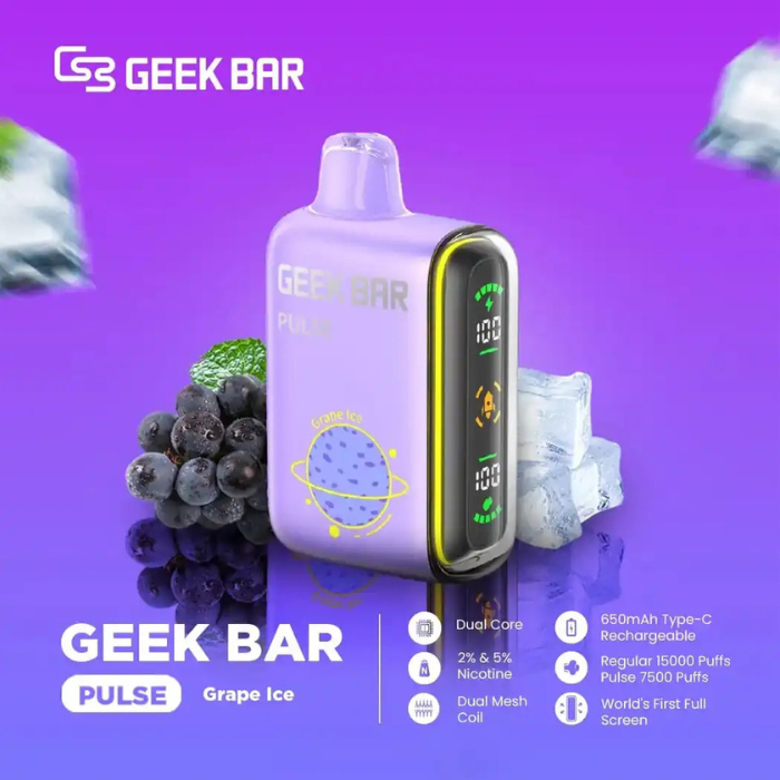 GEEK Bar Pulse 15000 Puffs Disposable Vape