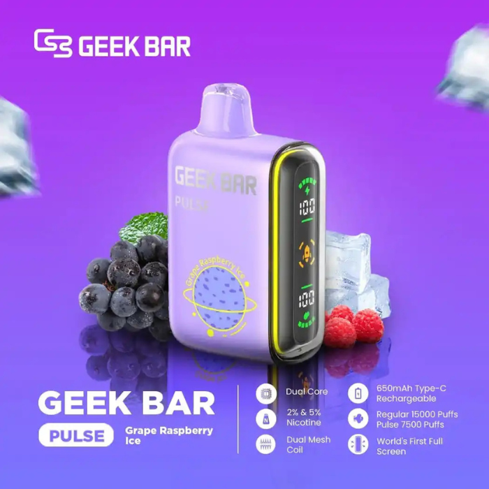 GEEK Bar Pulse 15000 Puffs Disposable Vape