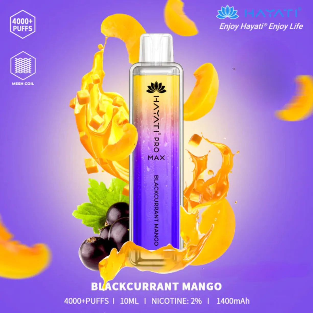 HAYATI Pro Max 4000 plus Puffs Disposable Vape in Dubai