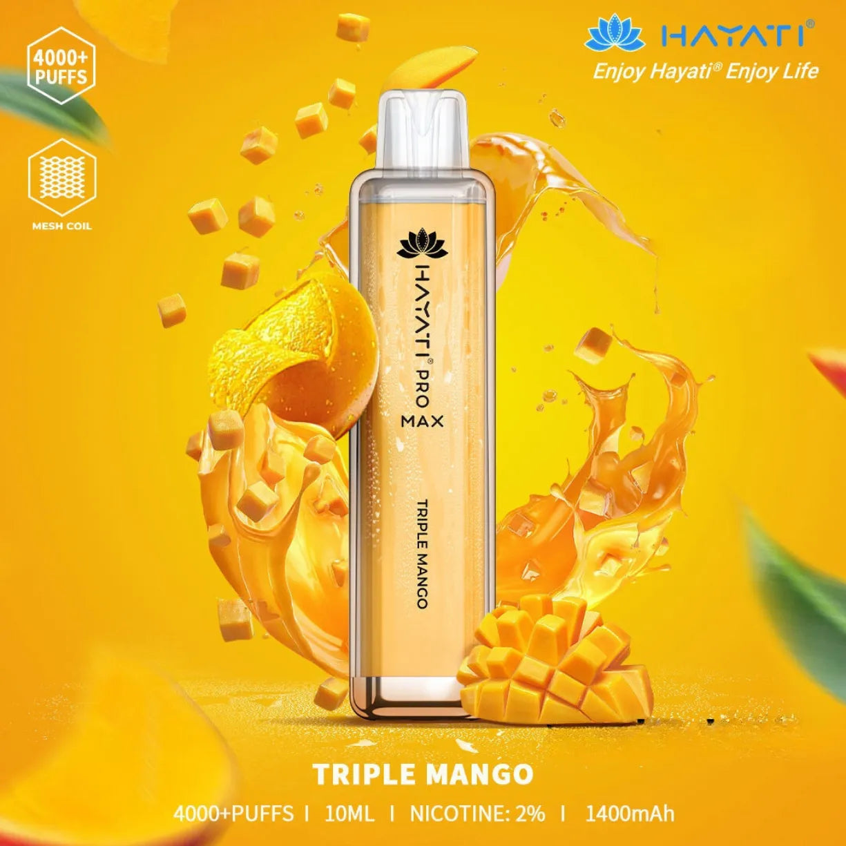 HAYATI Pro Max 4000 plus Puffs Disposable Vape in Dubai