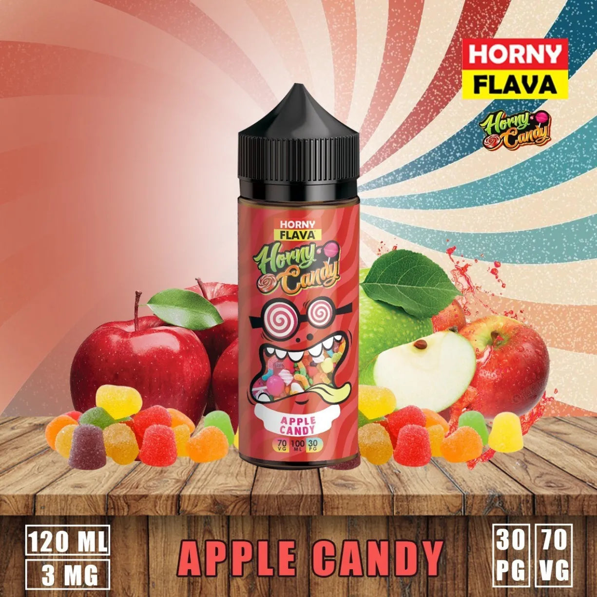 HORNY FLAVA 120ml Vape Juice Best E-Liquid 3mg in Dubai