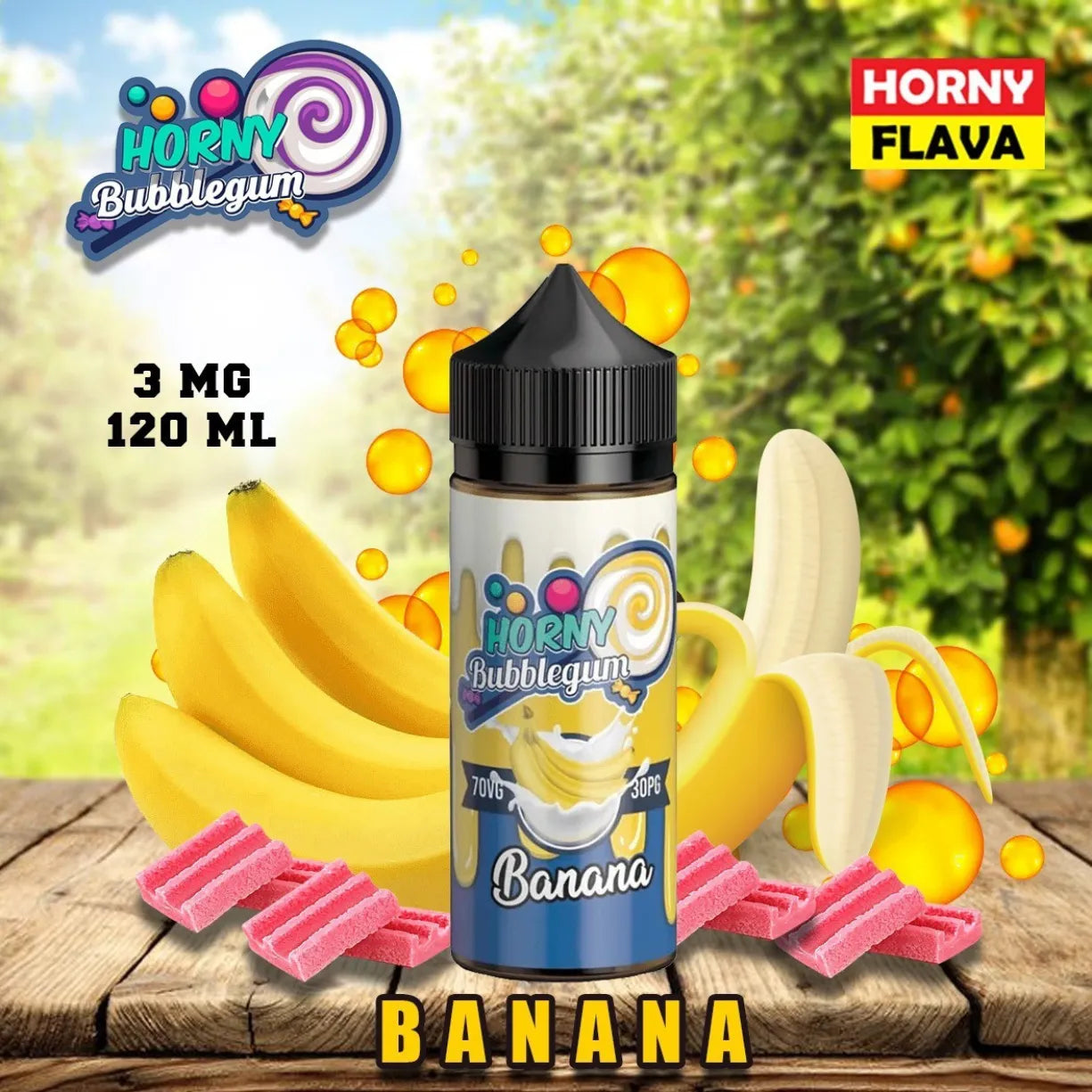 HORNY FLAVA 120ml Vape Juice Best E-Liquid 3mg in Dubai
