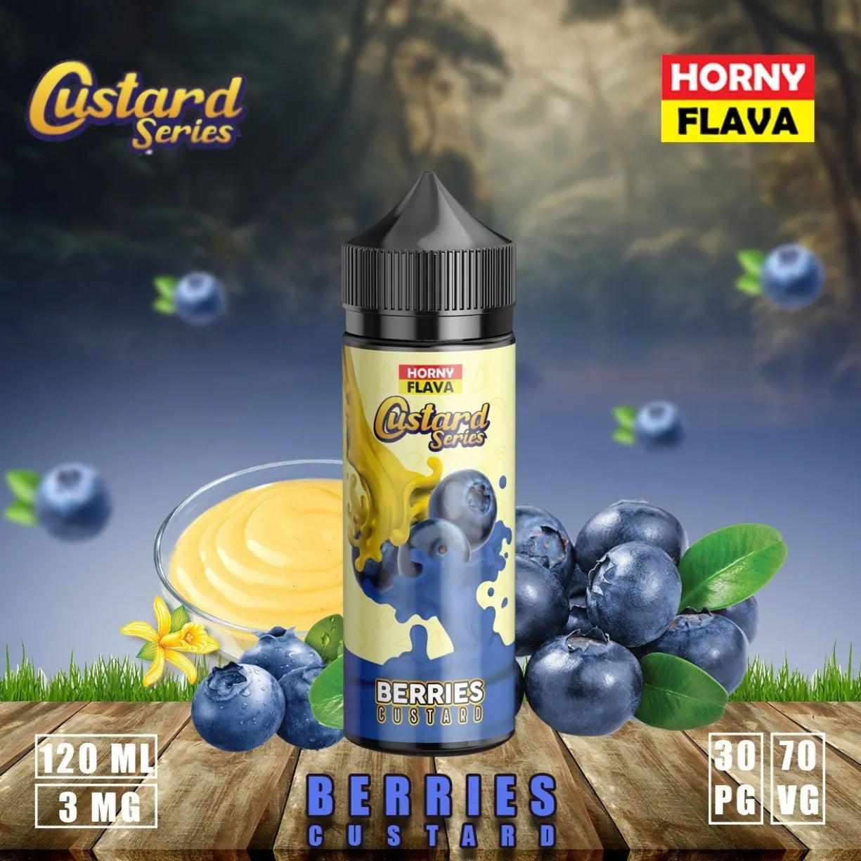 HORNY FLAVA 120ml Vape Juice Best E-Liquid 3mg in Dubai