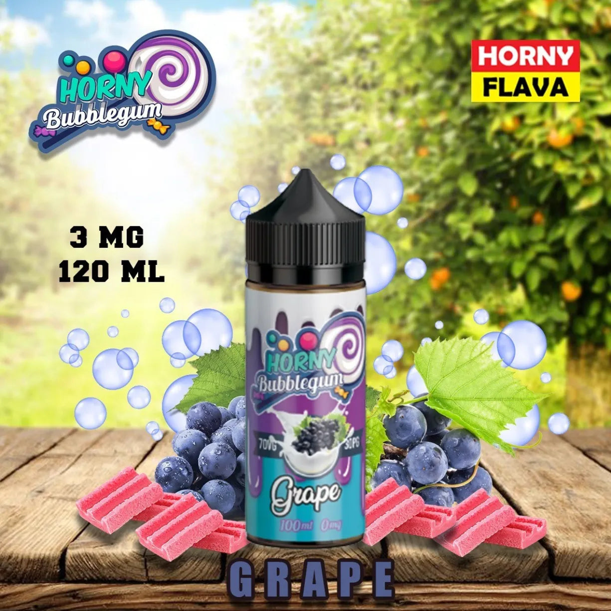 HORNY FLAVA 120ml Vape Juice Best E-Liquid 3mg in Dubai