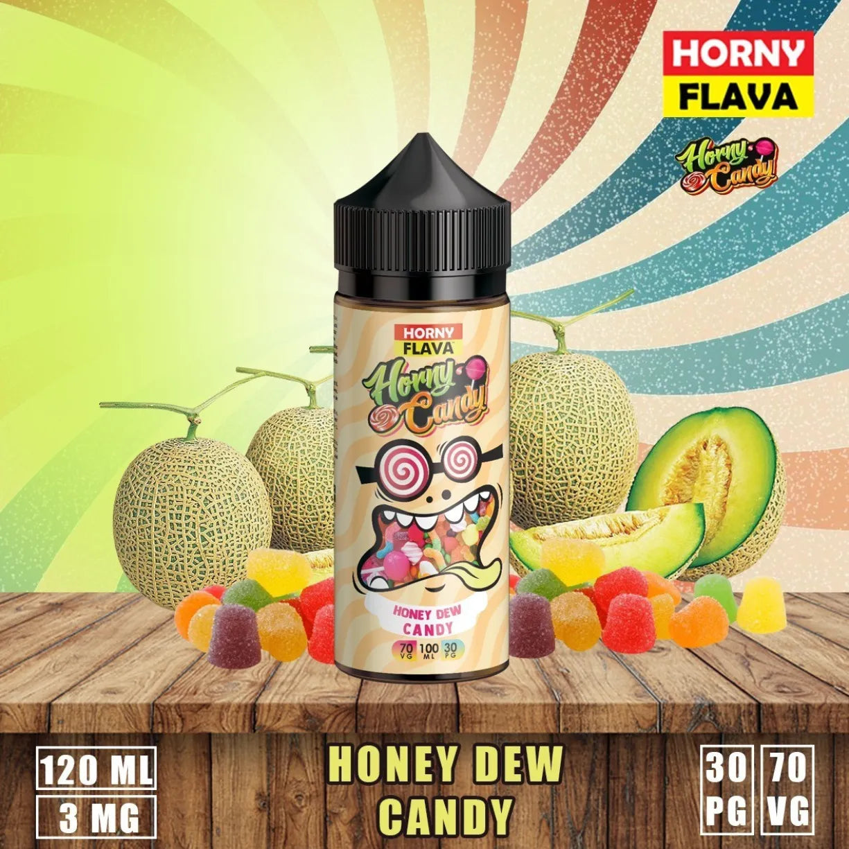 HORNY FLAVA 120ml Vape Juice Best E-Liquid 3mg in Dubai