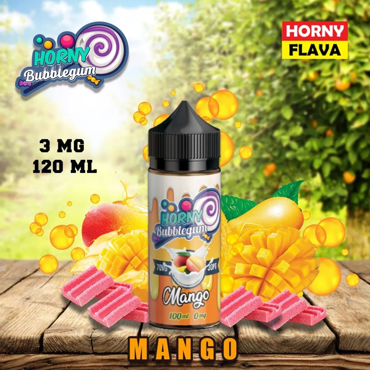 HORNY FLAVA 120ml Vape Juice Best E-Liquid 3mg in Dubai