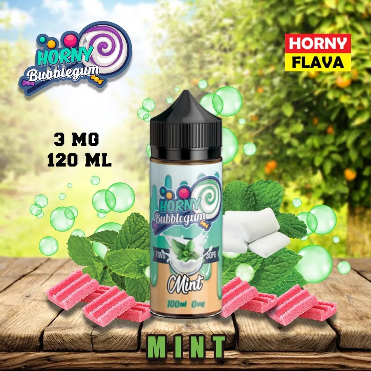 HORNY FLAVA 120ml Vape Juice Best E-Liquid 3mg in Dubai