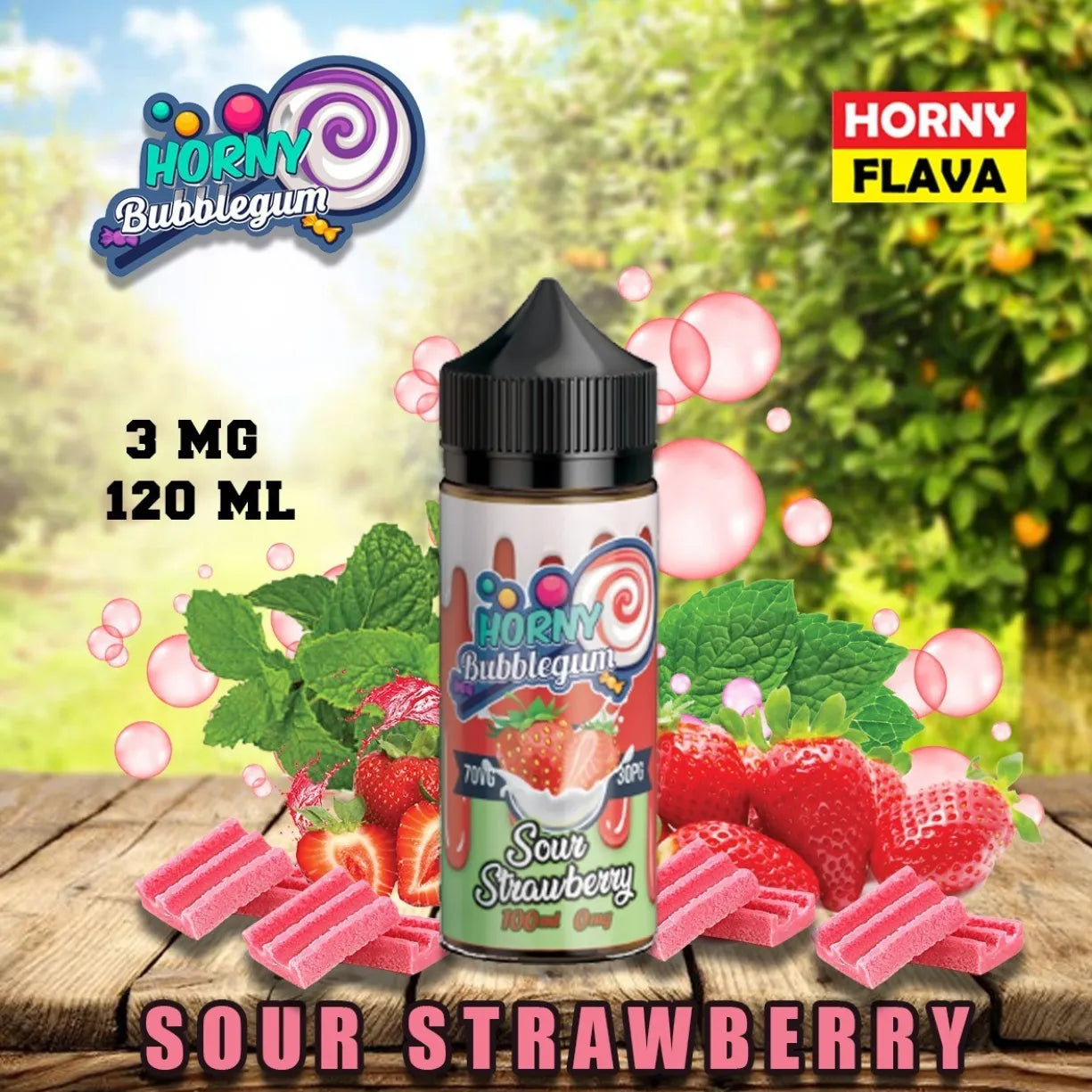 HORNY FLAVA 120ml Vape Juice Best E-Liquid 3mg in Dubai