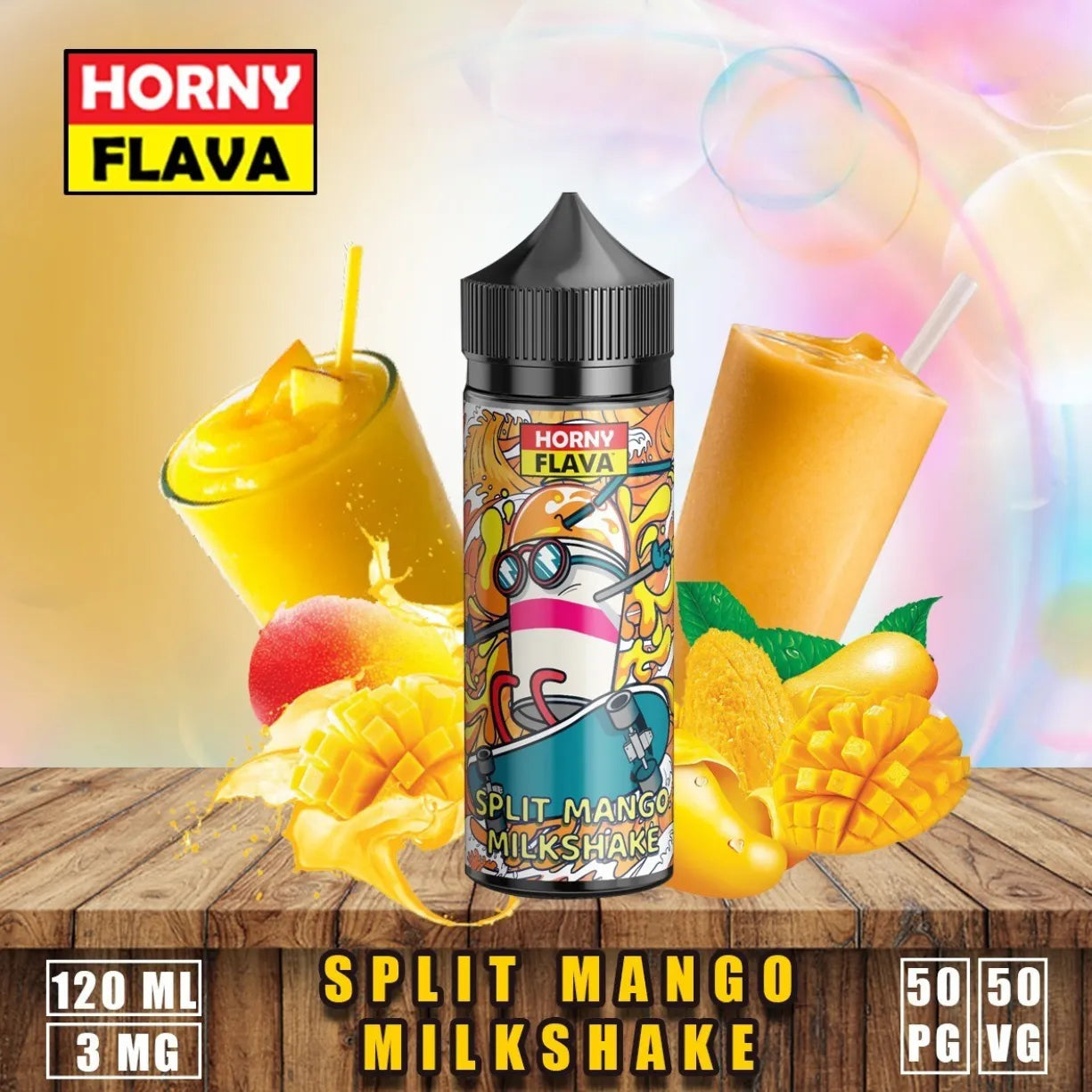 HORNY FLAVA 120ml Vape Juice Best E-Liquid 3mg in Dubai